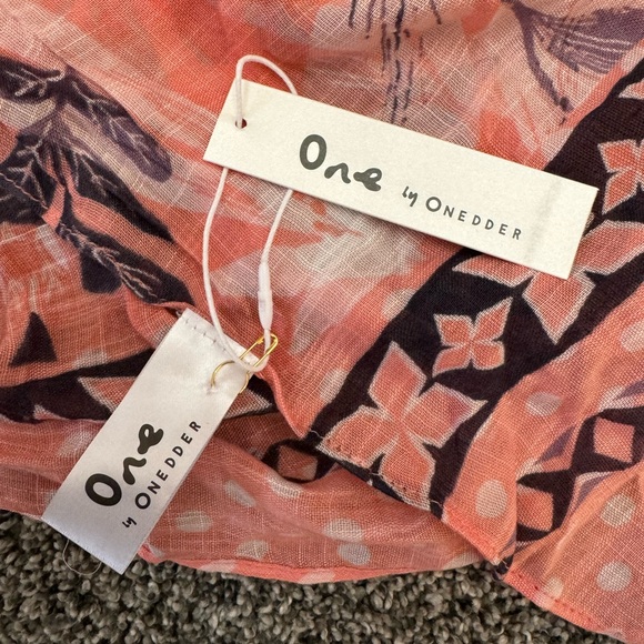 Pink & Navy Botanical Kimono - Picture 8 of 8